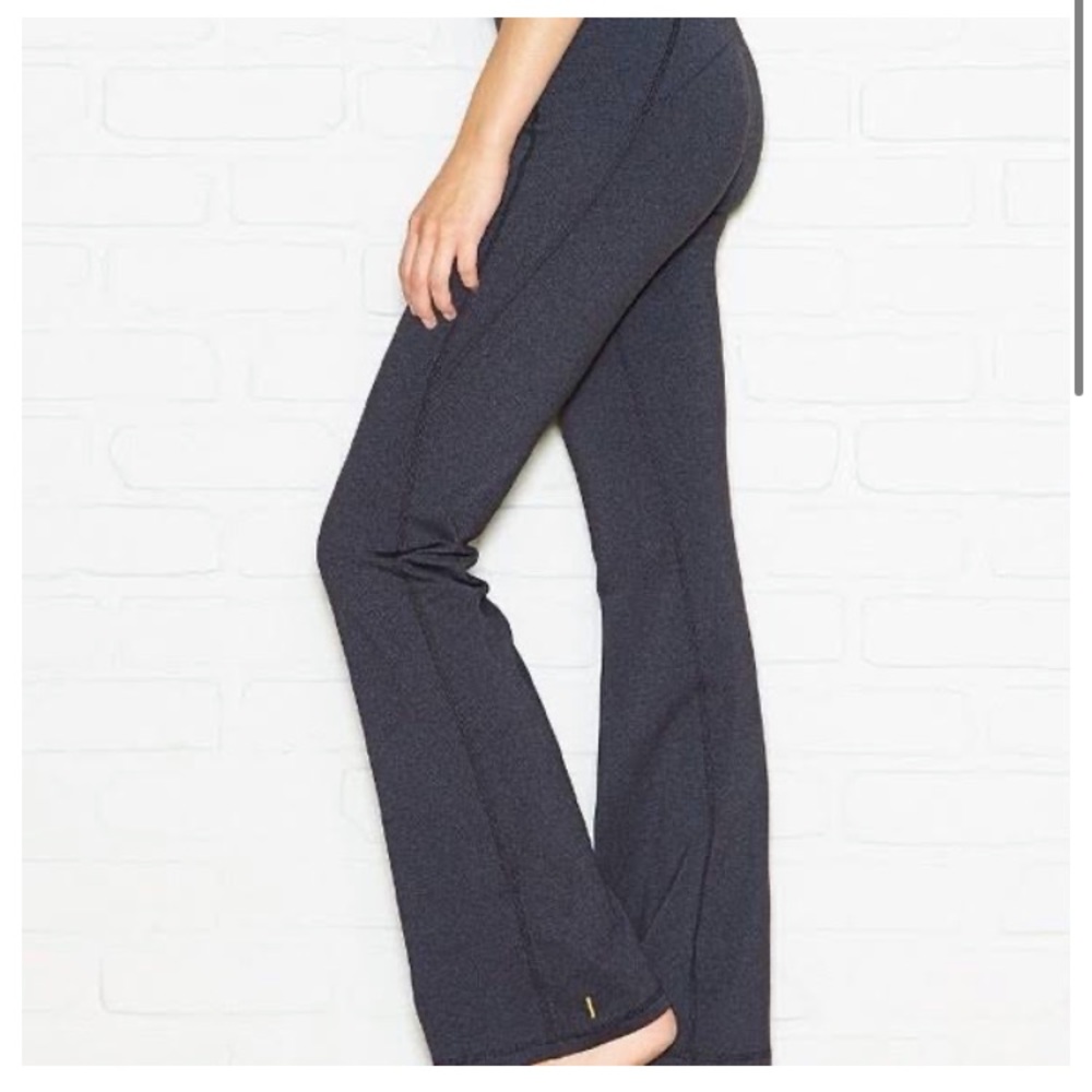 Lucy Powermax Gray Flare Workout Pants Size S
